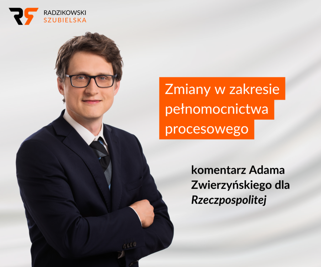 zmiany w zakresie pełnomocnictwa